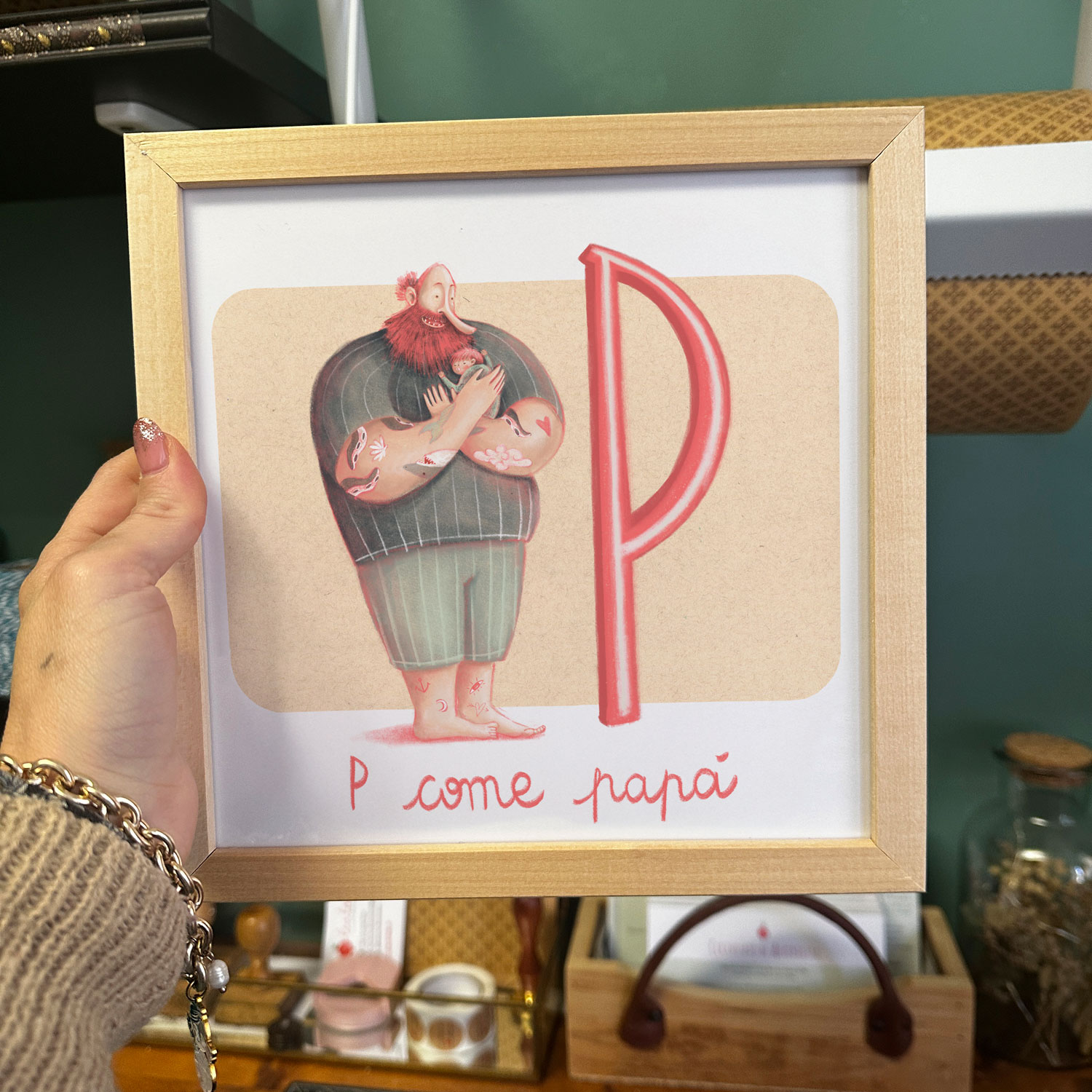 P come PAPÀ <br> (per padri umani e non ❤️)